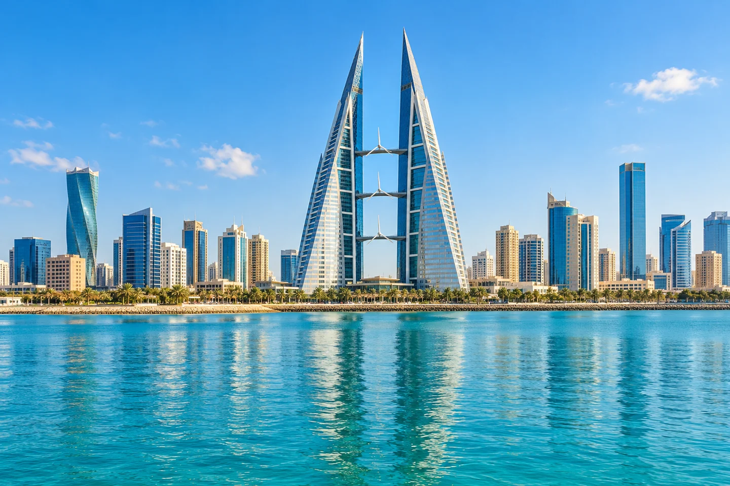 Location-inspired illustration of Kingdom of Bahrain